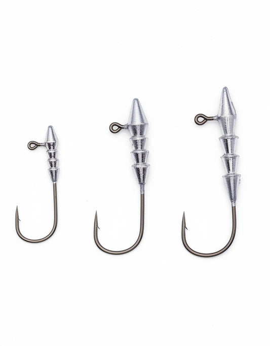Get The Net Hover Heads – Mustad FFS Livescope Jig Heads for Bass