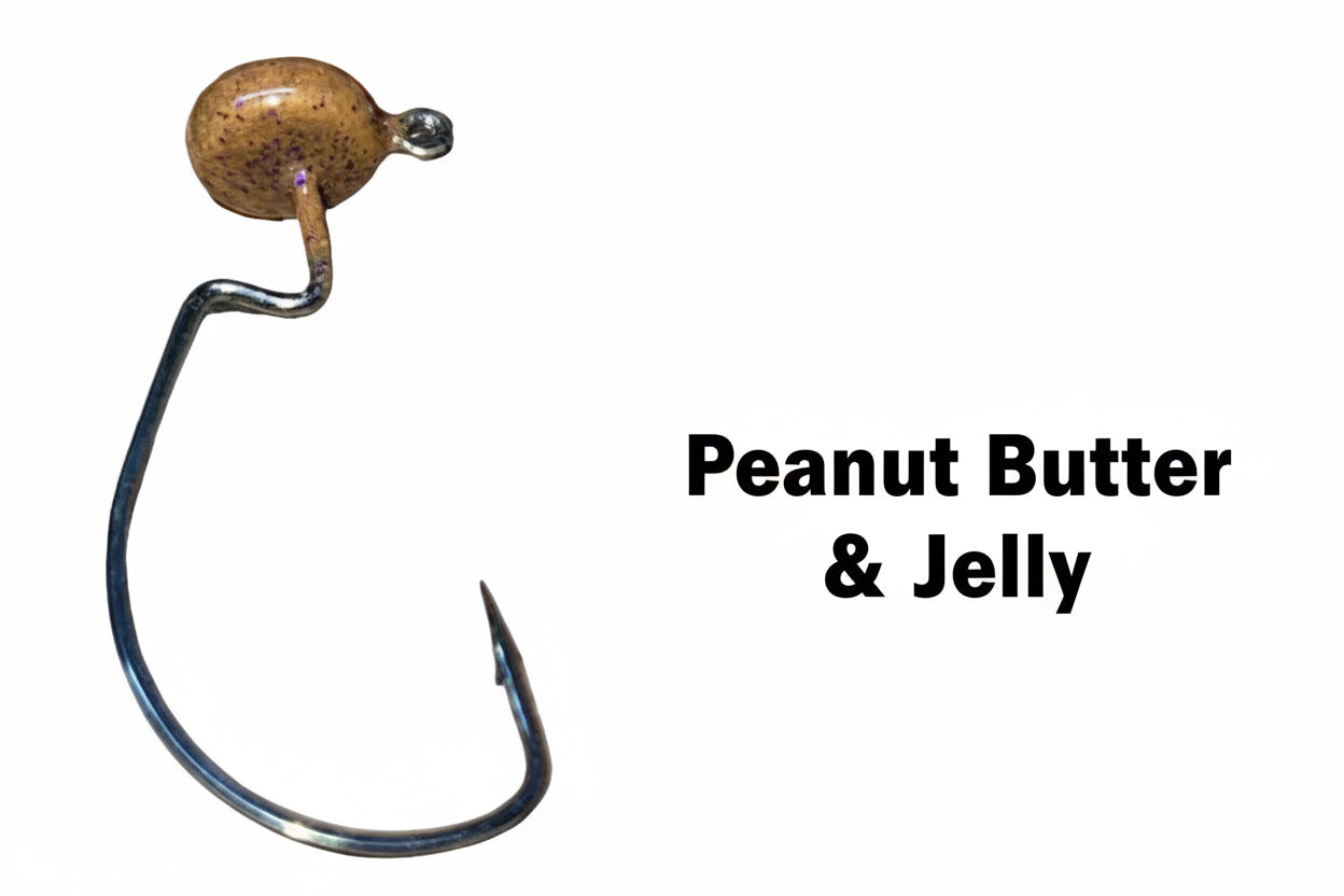 Get The Net NED EWG Jig Head – Wide Gap Ned Rig Hook for Bass