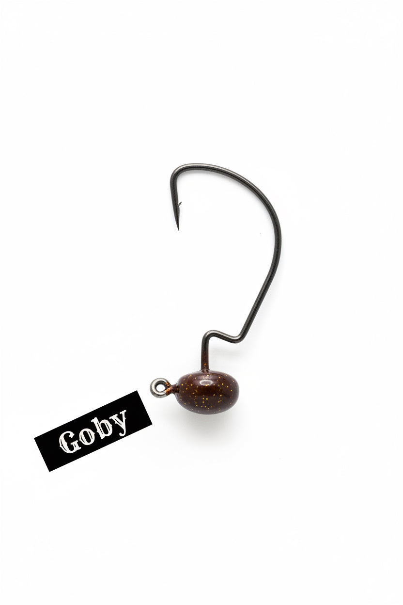 Get The Net NED EWG Jig Head – Wide Gap Ned Rig Hook for Bass