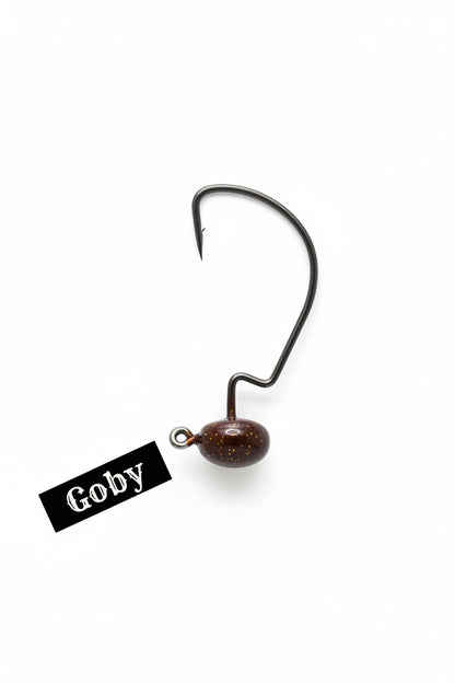 Get The Net NED EWG Jig Head – Wide Gap Ned Rig Hook for Bass