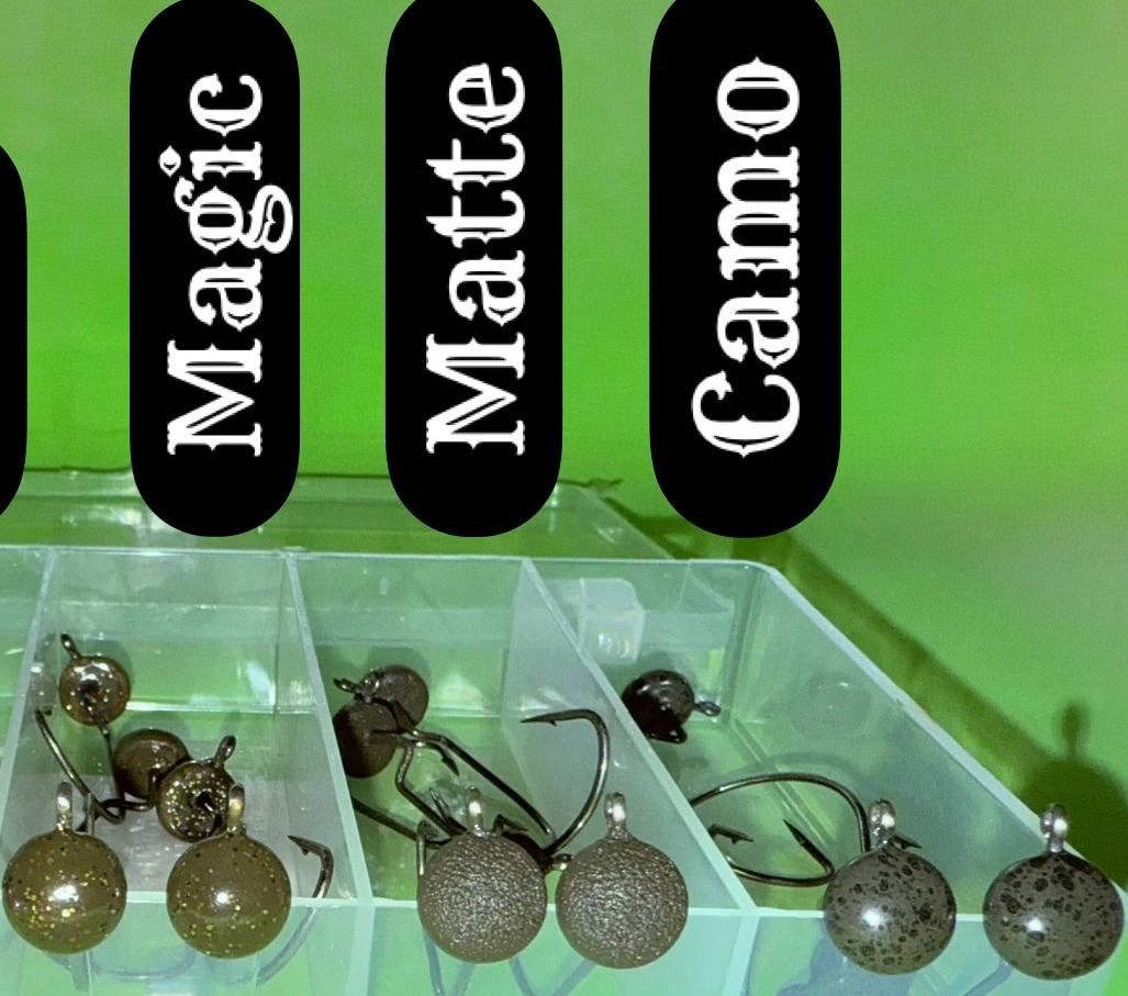 Get The Net NED EWG Jig Head – Wide Gap Ned Rig Hook for Bass