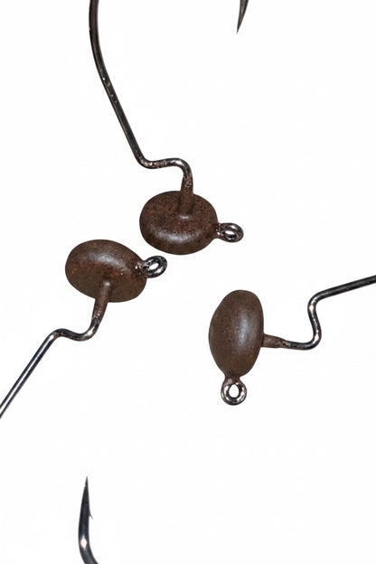 Get The Net NED EWG Jig Head – Wide Gap Ned Rig Hook for Bass