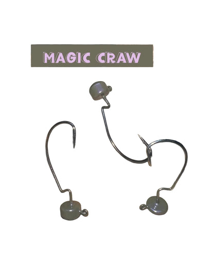 Get The Net NED EWG Jig Head – Wide Gap Ned Rig Hook for Bass