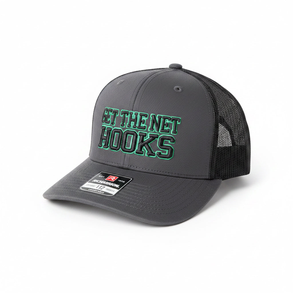 Get The Net Fishing Hat – Richardson 112 Camo & Embroidered Caps