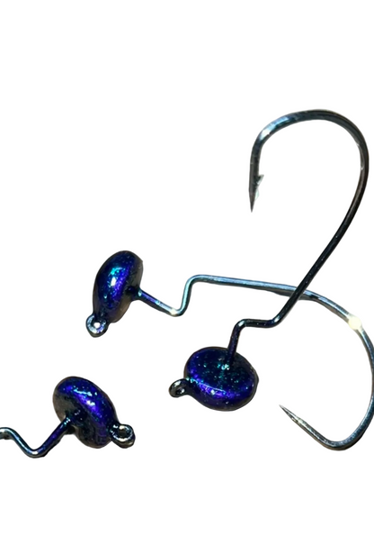 Get The Net NED EWG Jig Head – Wide Gap Ned Rig Hook for Bass