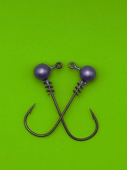 Get The Net Finesse Swimbait Heads – Mustad Screwlock A-Rig FFS Hooks