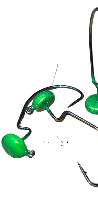 Get The Net NED EWG Jig Head – Wide Gap Ned Rig Hook for Bass