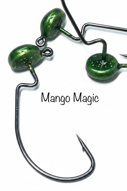 Get The Net NED EWG Jig Head – Wide Gap Ned Rig Hook for Bass
