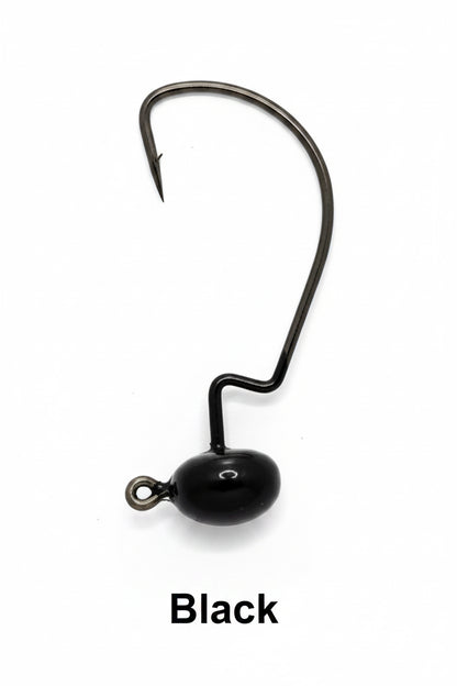 Get The Net NED EWG Jig Head – Wide Gap Ned Rig Hook for Bass