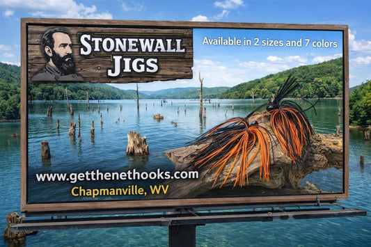 Get The Net Stonewall Jigs – Gamakatsu 5/0 Bass Fishing Jig